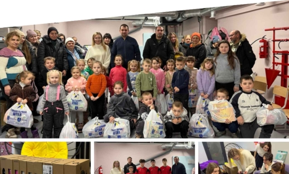 «Від дитини до дитини» малеча Балаклії отримала подарунки з Вінниці «Від дитини до дитини» малеча Балаклії отримала подарунки з Вінниці