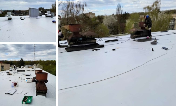 Безкоштовний ремонт даху та власна СЕС вінницькі багатоповерхівки стають енергонезалежними Безкоштовний ремонт даху та власна СЕС вінницькі багатоповерхівки стають енергонезалежними