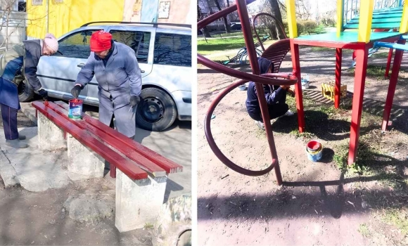 Безпечні гойдалки та оновлені лавки як змінилися вінницькі двори за останній місяць Безпечні гойдалки та оновлені лавки як змінилися вінницькі двори за останній місяць