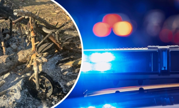 На Вінниччині чоловік спалив мопед односельця та переховувався на горищі після скоєного На Вінниччині чоловік спалив мопед односельця та переховувався на горищі після скоєного