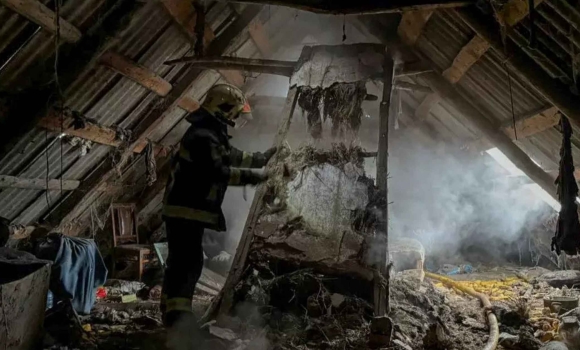 На Вінниччині горів продуктовий магазин На Вінниччині горів продуктовий магазин