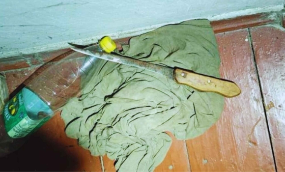 На Вінниччині п'яний батько встромив ножа у груди власного сина На Вінниччині п'яний батько встромив ножа у груди власного сина