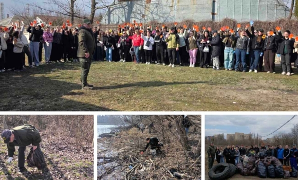 Понад 2000 мішків непотрібу як вінничани гуртом очищують місто від сміття Понад 2000 мішків непотрібу як вінничани гуртом очищують місто від сміття