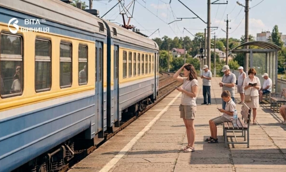 Поїзд до Козятина курсує з затримкою понад годину через загрозу обстрілів Поїзд до Козятина курсує з затримкою понад годину через загрозу обстрілів