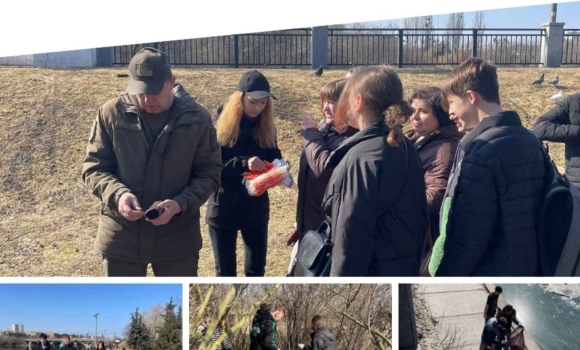 Прибирають усі Вінницька громада розпочала сезон весняних толок Прибирають усі Вінницька громада розпочала сезон весняних толок