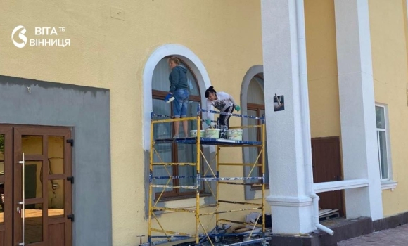 У Калинівці впорядковують територію майбутнього ветеранського хабу У Калинівці впорядковують територію майбутнього ветеранського хабу