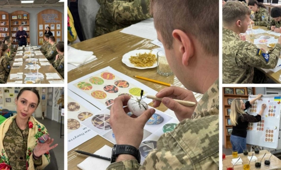 У Вінниці організували майстер-класи з писанкарства для ветеранів та родин захисників У Вінниці організували майстер-класи з писанкарства для ветеранів та родин захисників