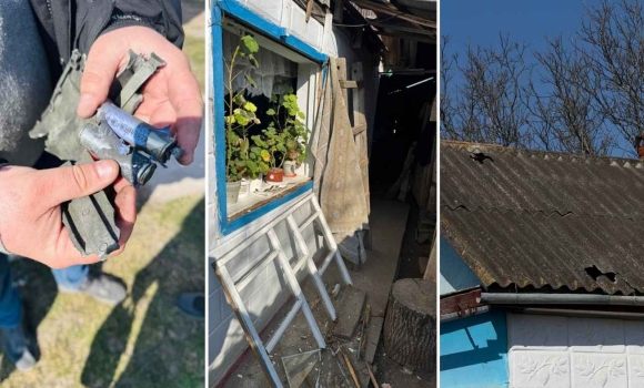 Уламки “шахедів” у Крижопільській громаді пошкодили десять будинків Уламки “шахедів” у Крижопільській громаді пошкодили десять будинків