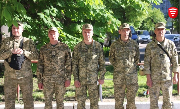 Військовослужбовці ТЦК та СП Вінницької області вирушили на Схід для виконання бойових завдань