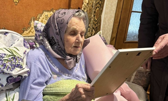 Жителька Брацлавщини відзначила 100-річний ювілей Жителька Брацлавщини відзначила 100-річний ювілей